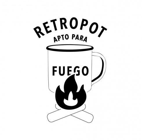 RETROPOT APTO PARA FUEGO DIRECTO